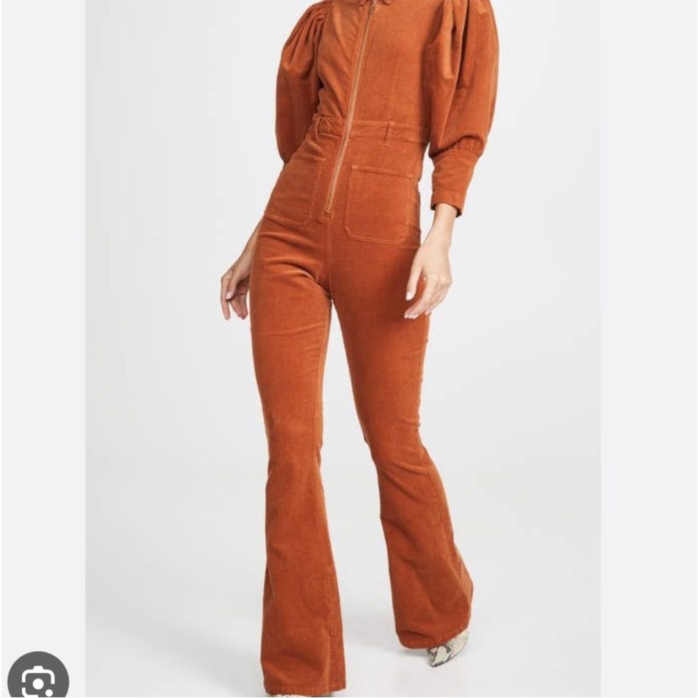 WeWoreWhat Rust Jumpsuit - Picture 3 of 11